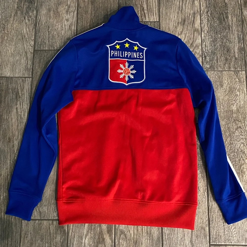 SMALL Men's Addidas Phillipines National Soccer Team Track Jacket (RARE ITEM) - Picture 7 of 9